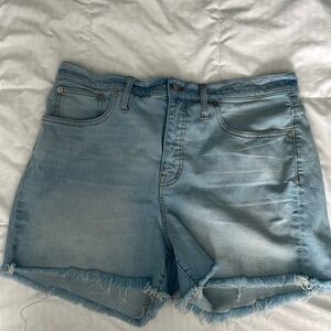 Madewell Highrise denim shorts